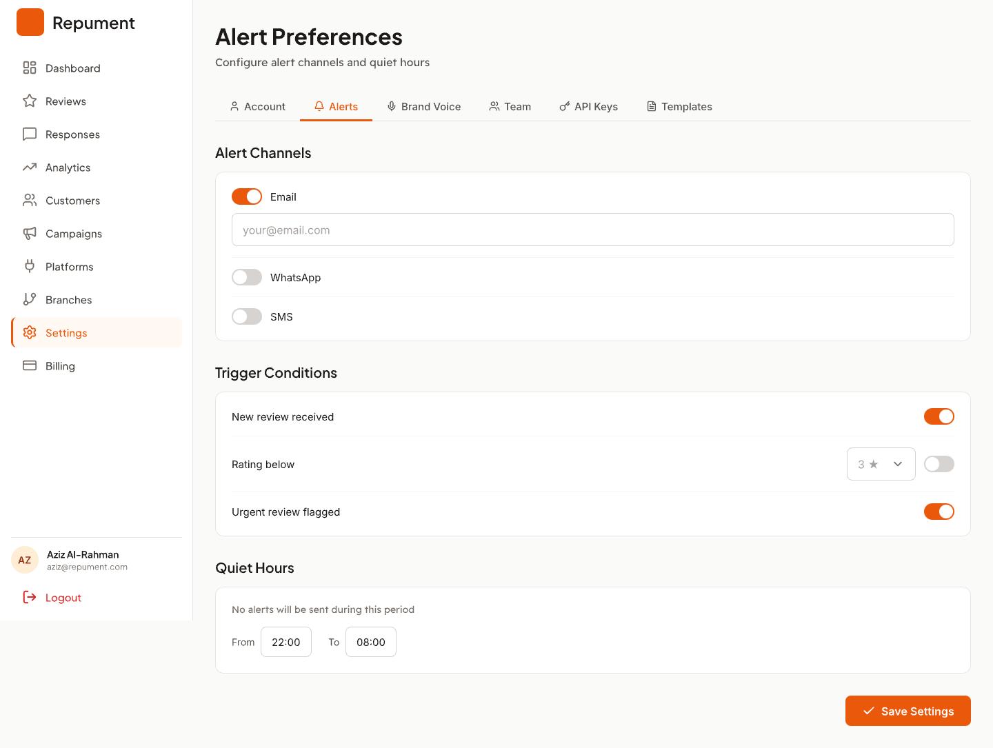 Smart Alert Rules